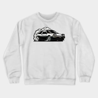 Takumi Fujiwara's Toyota AE86 [ Initial D ] Crewneck Sweatshirt